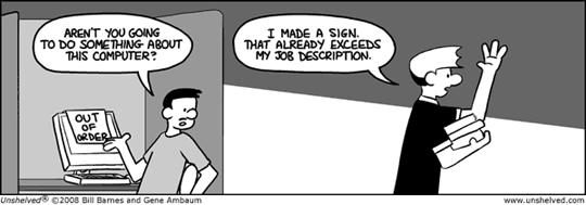 Unshelved Comic